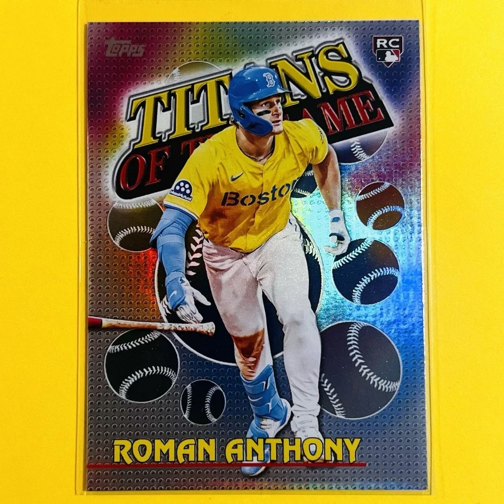2026 Topps Titans of the Game Roman Anthony RC TOG-9 Boston Red Sox‎